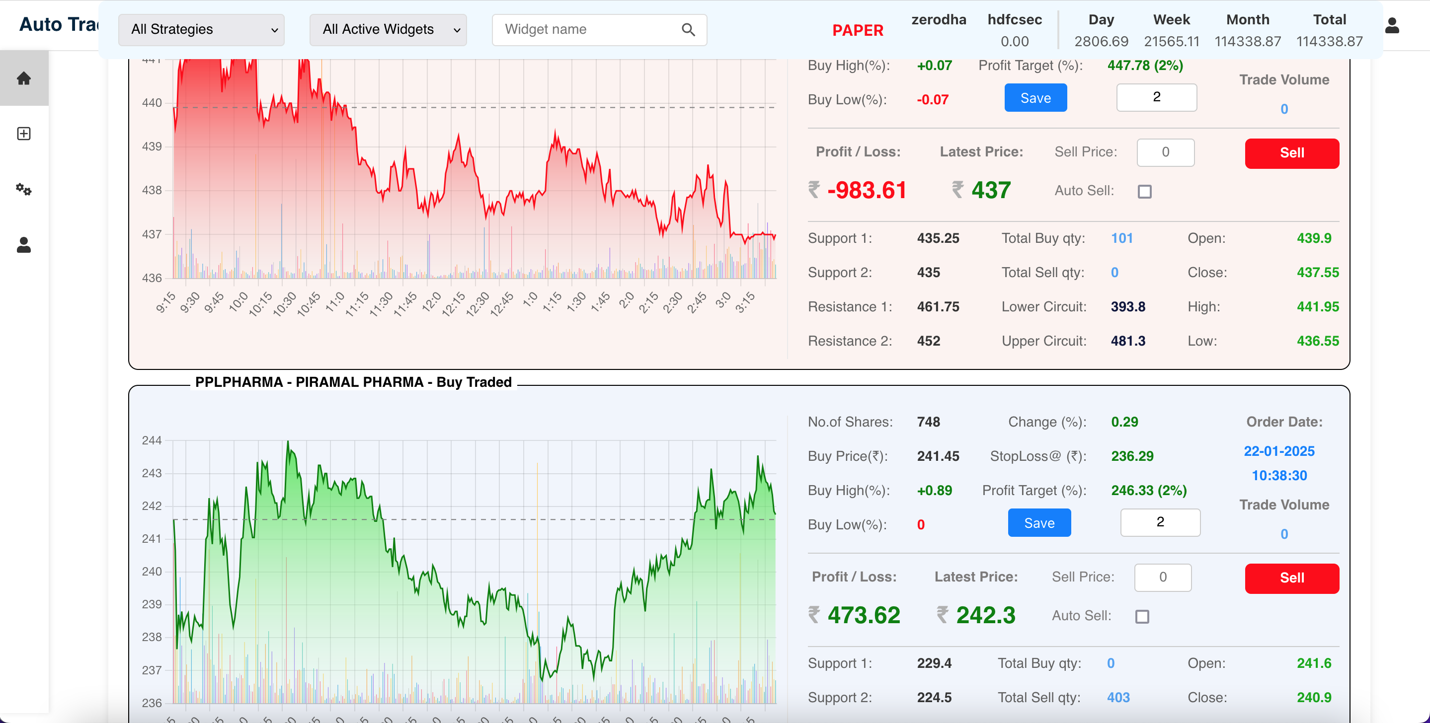 Algo Trading Platform